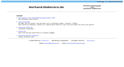 Desktop Screenshot of gerhard.haberern.de